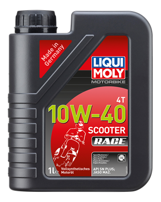 Resim LIQUI MOLY 10W40 4T Scooter Race Motosiklet Motor Yağı 1 Litre (20826)