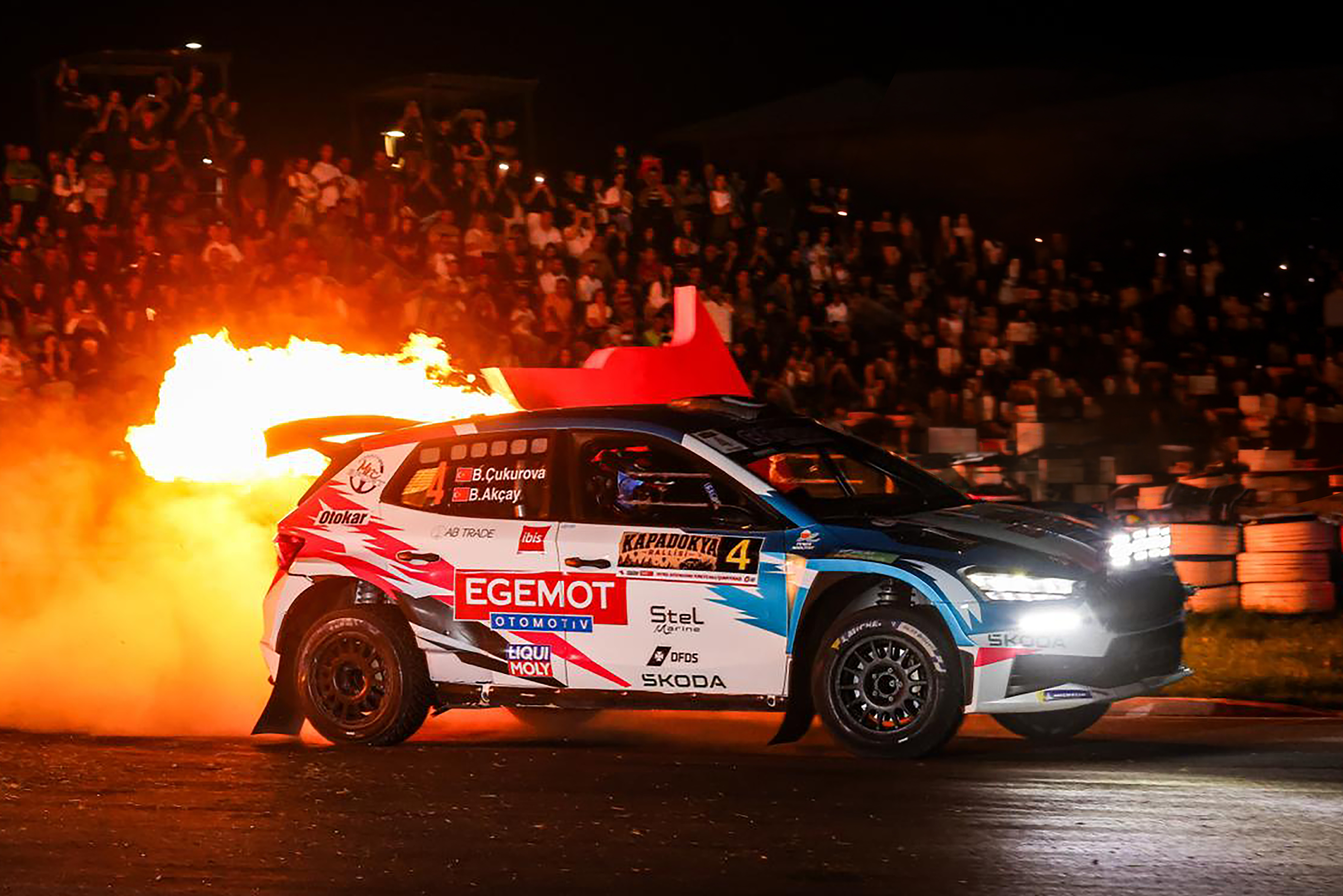 BC Vision Egemot Motorsport, Kapadokya Rallisi’nde Podyumda
